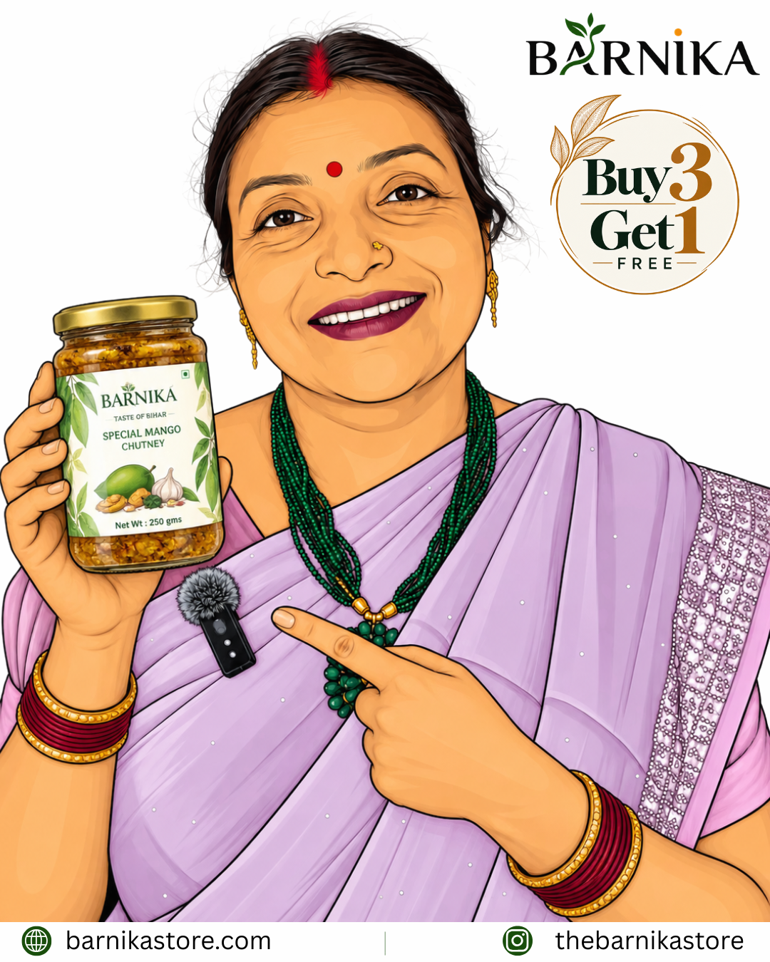 Lal Mirch Bharua Pickle
