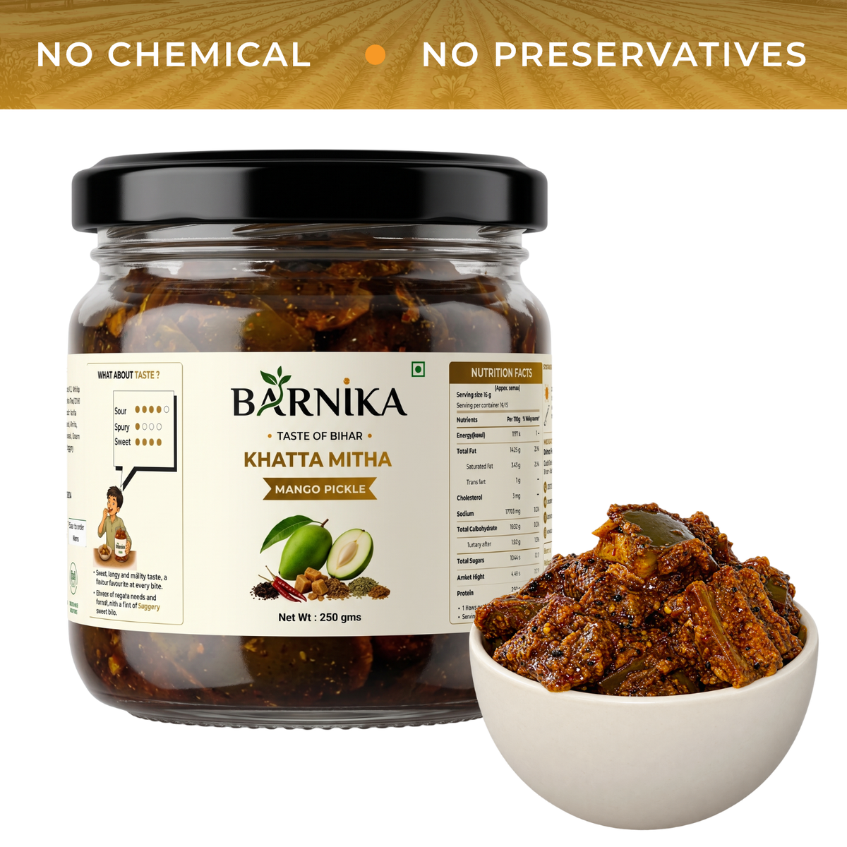 Khatta Meetha Mango Pickle