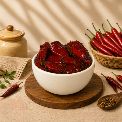 Lal Mirch Bharua Pickle
